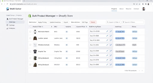RATEX Bulk Manager